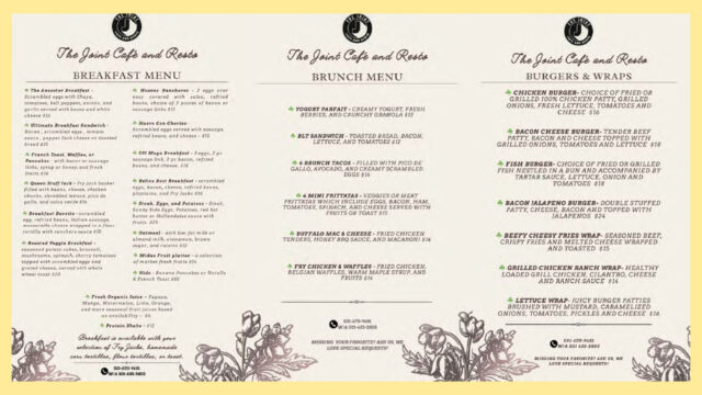 Image Link to The Joint Care Brochure